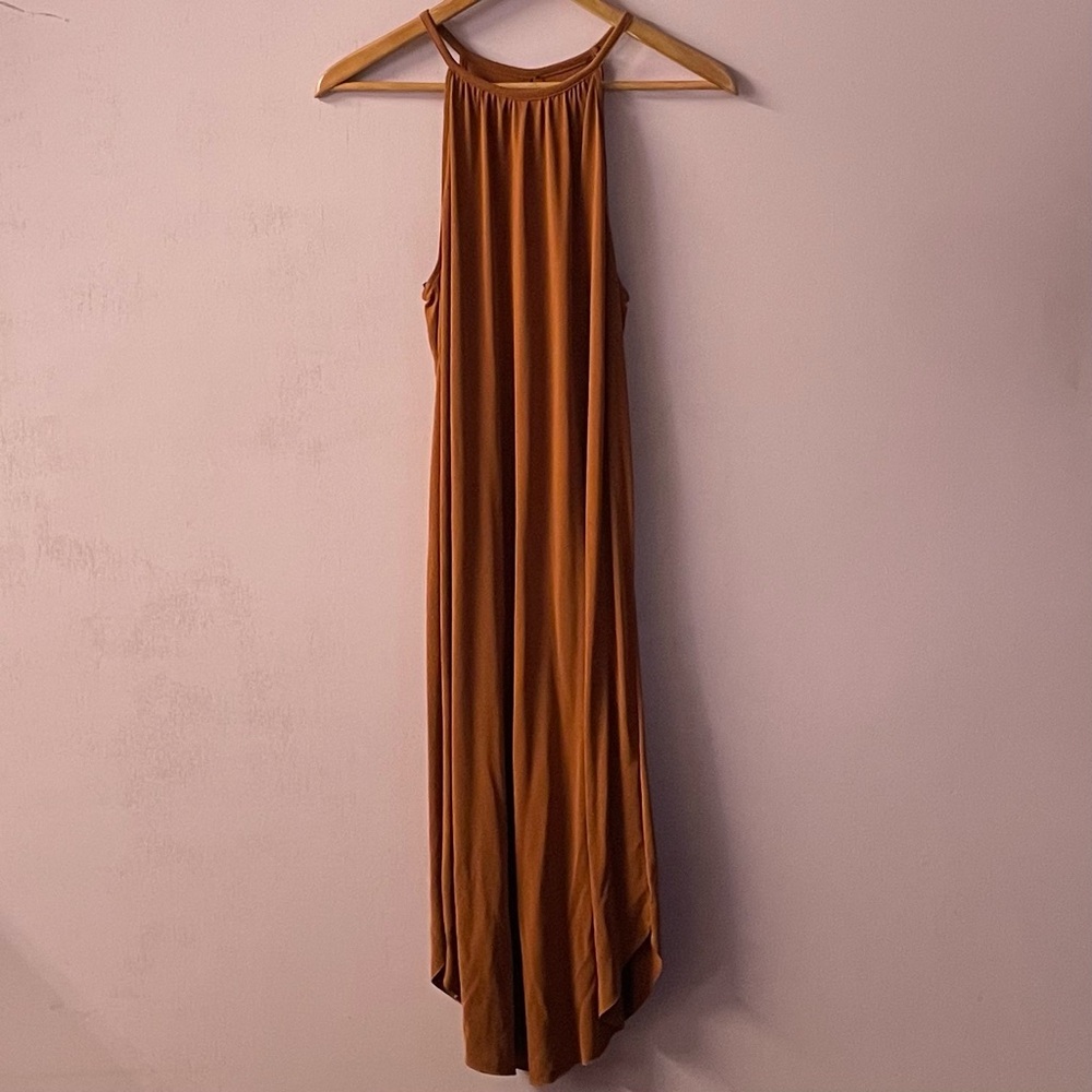 Forever 21 Rust Midi Dress Size S/M EUC
